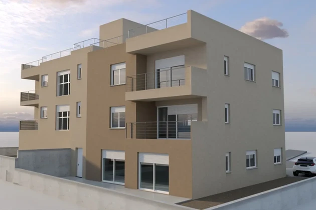 Vodice - NOVOSTAVBA - apartmány s výhľadom na more, 400 m od pláže