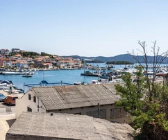 Modern semi-detached home with a pool for sale in Jezera in Croatia