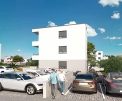 Brodarica – Byt A1 v přízemí se zahradou, novostavba