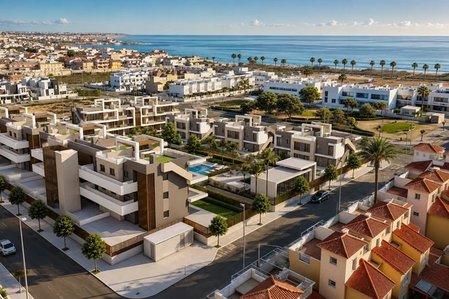 Befektetési apartmanok a Costa Blanca egyik legszebb strandja közelében