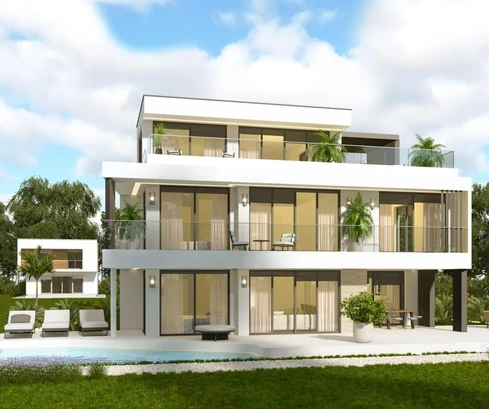 Podstrana, villa di lusso con piscina nelle immediate vicinanze del mare