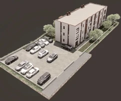 Vodice - S3 lakás az első emeleten, 1300 m-re a strandtól