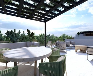 Luxurious Three-bedroom Penthouse in Ciovo with Sea Views