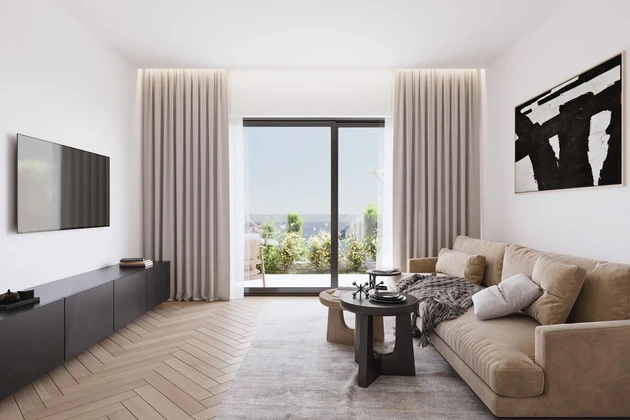 Apartment for sale in Lozica with a sea view in Croatia