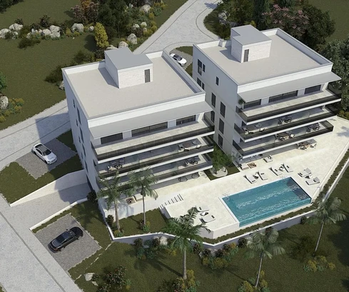 Primosten, czteropokojowy penthouse z tarasem na dachu i basenem