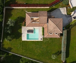 Istrien, Poreč: Rustikale Steinvilla mit Pool und Garten