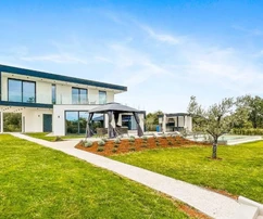 Istrie, Kaštelir : Villa de luxe avec vue sur la mer