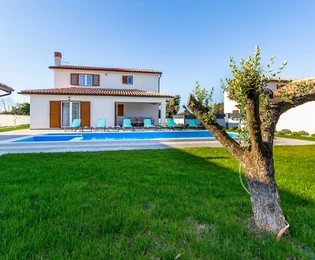 Nowoczesny dom z basenem i sauną, Istria, Ližnjan