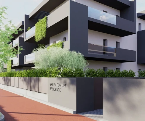 Modern residential complex in Pregnana Milanese