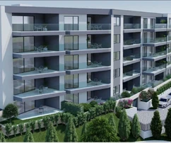 Appartement de trois chambres à vendre dans le nouveau développement de Makarska en Croatie