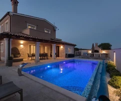 Istrie, Ližnjan : Charmante villa avec piscine privée