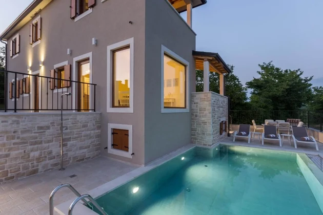 Beautiful Detached house with pool, Istria, Buje