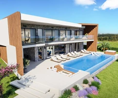 Kastelir : Villa moderne avec vue sur la mer, conçue de manière unique pour une vie de luxe