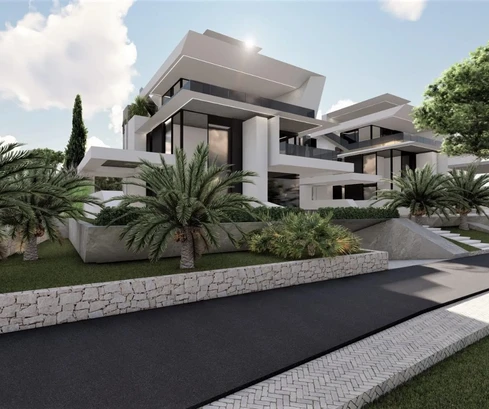 Appartement à vendre avec piscine et jardin à Omišalj en Croatie