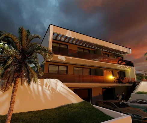 Mehrfamilienvilla in Sutivan zu verkaufen in Kroatien