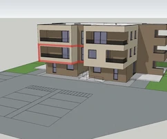 Vodice - Zweizimmerwohnung S7, 67,37 m², 1. Etage