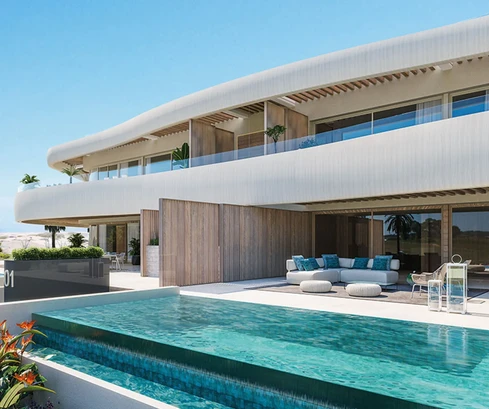 Luksusowy projekt designerski w pierwszej linii Marbella
