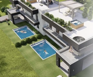 Luksuzne vile na prodaju na Viru blizu plaže