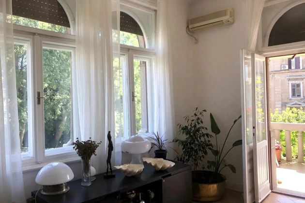 Rijeka, appartement au premier étage dans une belle villa austro-hongroise avec grande terrasse