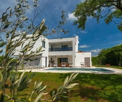 Moderní vila s bazénem, Istrie, Marčana