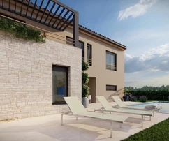 Family home for sale in a quiet part of Tinjan in Croatia