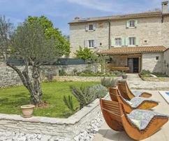 Svetvinčenat, Istria – Autentický kamenný dom s bazénom