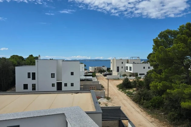 Zadar, Petrčane, penthouse with rooftop terrace and sea view