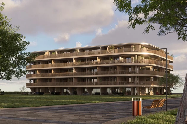 Istria, Umag - moderný dvojizbový byt s krásnou záhradou o rozlohe 300 m²