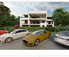 Istria, Poreč: Apartamento moderno en planta baja cerca del mar en venta