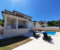 Fantastyczny dom nad morzem z basenem, Istria, Rabac