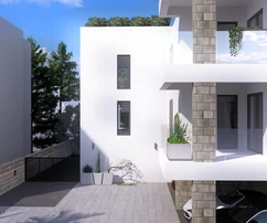 Apartment with a pool for sale in Petrčane just 30 meters from the sea in Croatia