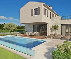 Moderní vila s bazénem, Istrie, Sveti Lovreč