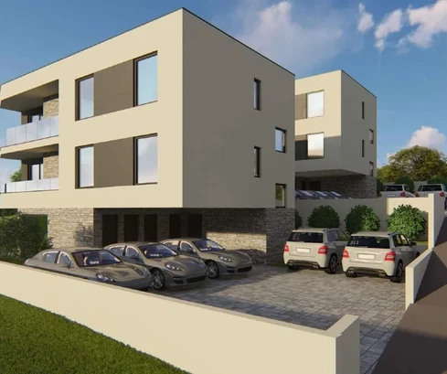 Istria, Pula: Moderny byt 2 poschodie terasa