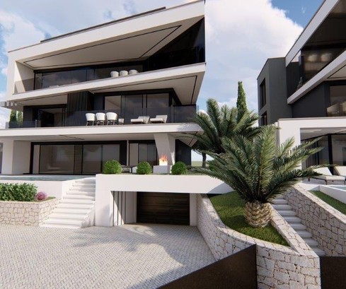 Attico con tre camere da letto in vendita con terrazza e garage in Croazia