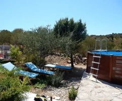 Drvenik Veliki, casa indipendente di 160 m² con vista mare, a 220 m dal mare