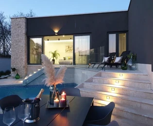 Umag, Istria - Dos exquisitas villas adosadas cerca del Adriático