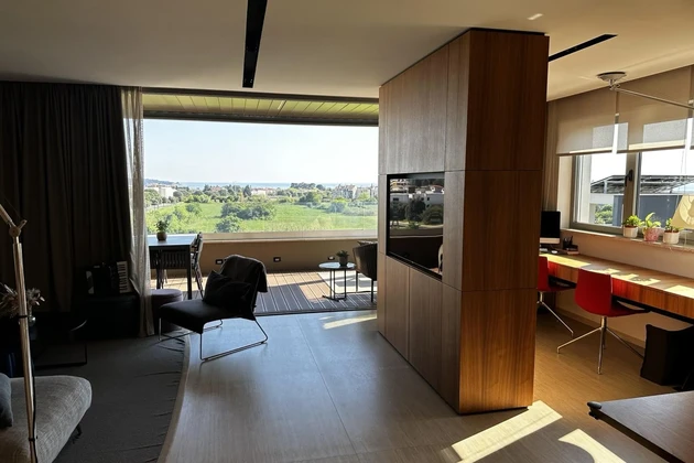 Penthouse na predaj s panoramatickým výhľadom v Novigrade v Chorvátsku