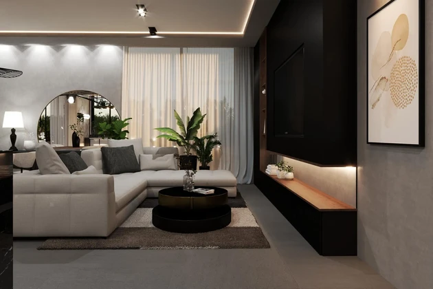 Appartamento con tre camere da letto in vendita con vista sul Quarnero in Croazia