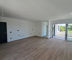 Zadar, Petrčane, penthouse tetőterasszal és tengerre néző kilátással