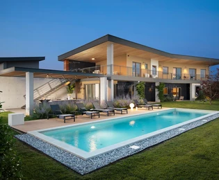 Exkluzív modern villa Isztriában, Vodnjan