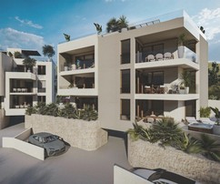 Ciovo Appartamenti moderni con vista sul mare in vendita