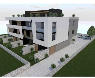 Zadar, Privlaka, modern háromszobás lakás tetőterasszal kiváló helyen