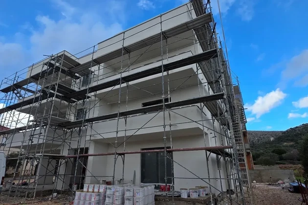 Trogir, 2-bedroom apartment 65 m2, new building, sea view