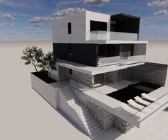 Villa moderne avec piscine à vendre à Dugi Rat en Croatie