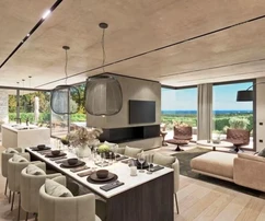 Attraente nuova villa con piscina e vista mare, Istria, Sveti Lovreč