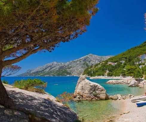 Villa avec restaurant à vendre à Brela près de la plage en Croatie