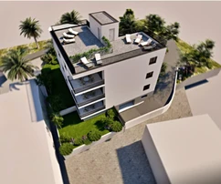 Trogir, Okrug Gornji, Appartamento S5 al secondo piano di 76 m² con terrazza sul tetto