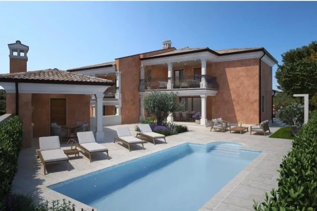 Semi-detached house with pool, Istria, Buje