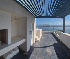 Vir, luxury villa with rooftop terrace and two pools