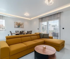 Чиово, Округ, 3-комнатная квартира 118 м², 2-й этаж, большая терраса, вид, меблирована